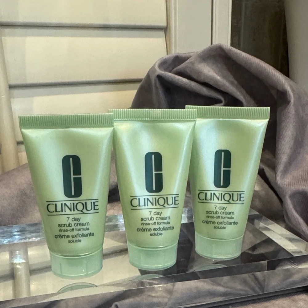 Clinique 7 Day Scrub Cream - Lot of 3‎